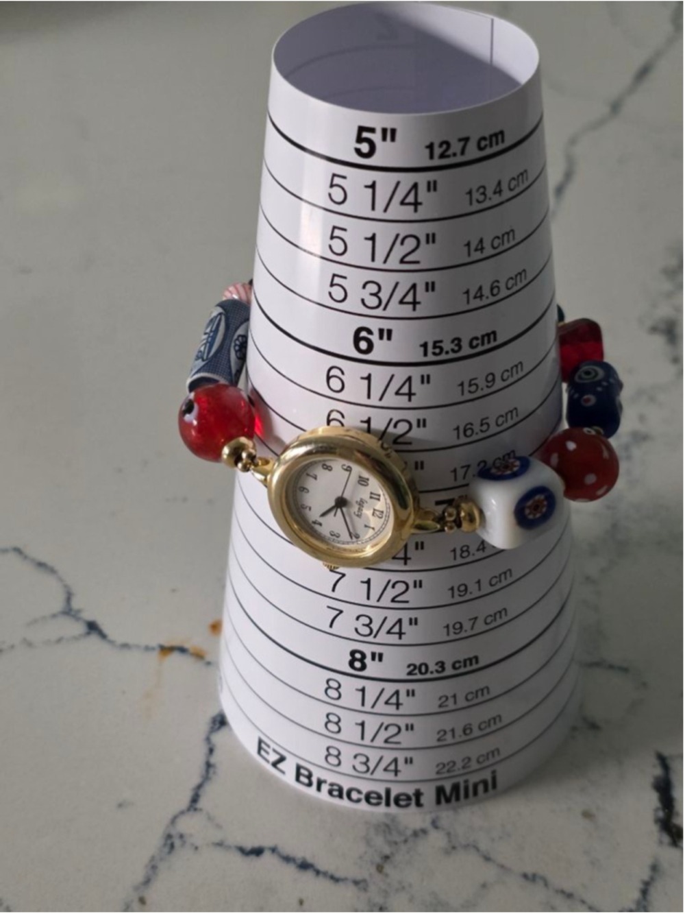 Women's Legacy Beaded Bracelet Watch One Size . - Picture 13 of 14